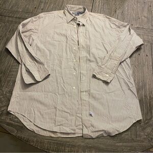 Polo Ralph Lauren striped Red white and Blue Button‎ down shirt size 16-33